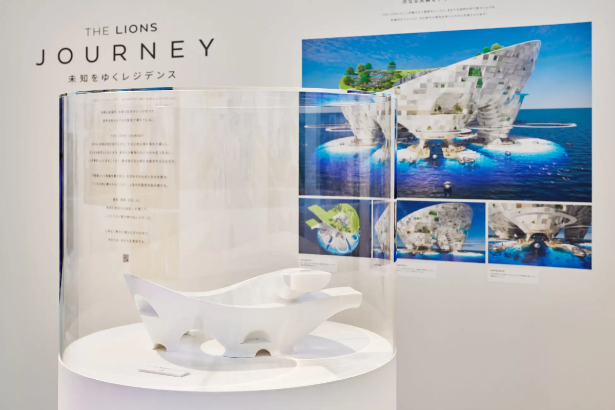 THE LIONS JOURNEY 未知をゆくレジデンス展示ブース ©Nacasa ＆ Partners