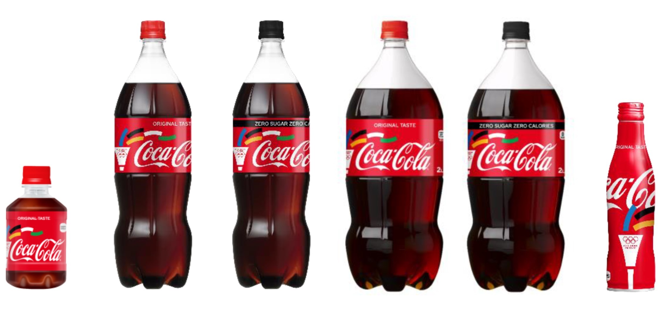 「コカ･コーラ」東京2020オリンピック聖火リレーデザイン