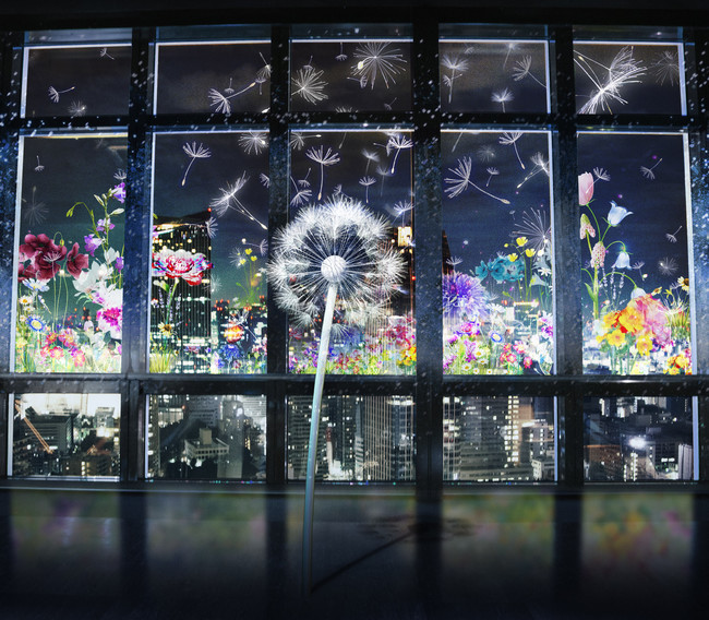 平和への祈りを込めたタンポポの綿毛が東京タワーから世界に舞う、ネイキッドの新作アート | advanced by massmedian（アドバンスト）  ちょっと先の価値観を見つけるメディア